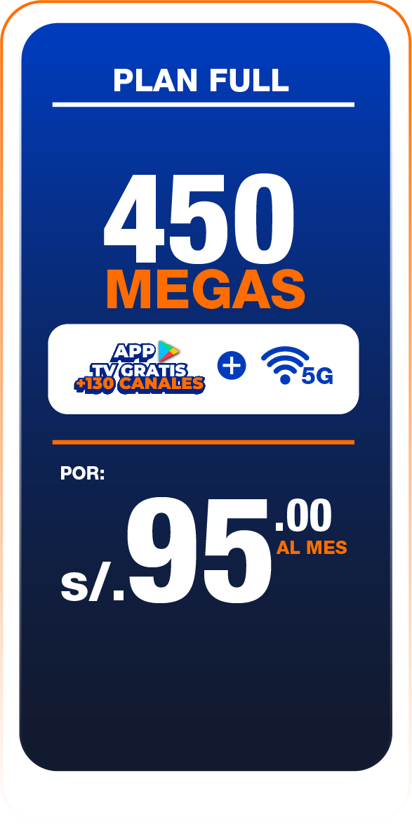 Plan 450 Megas