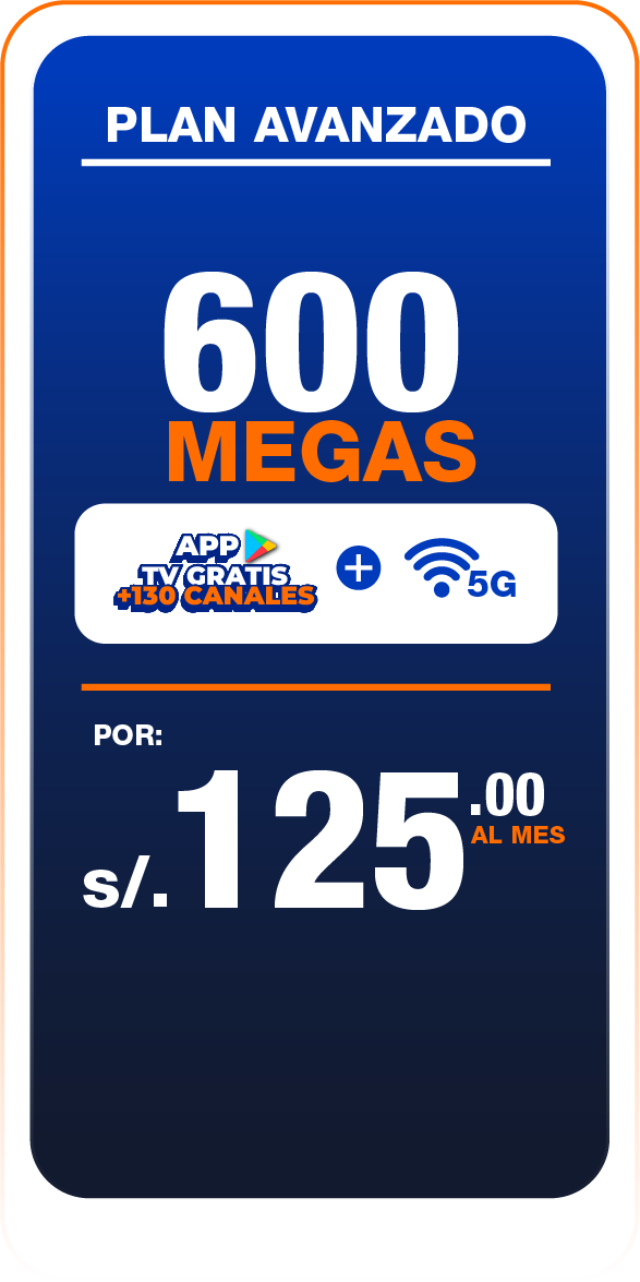 Plan 600 Megas