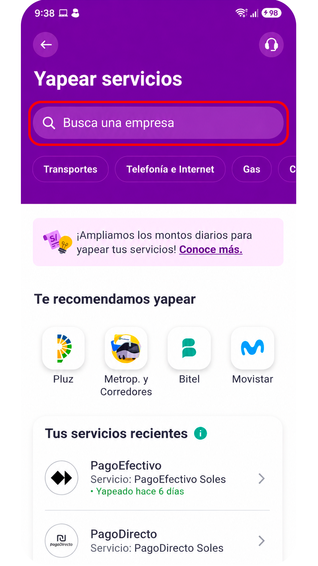 Yape paso 2